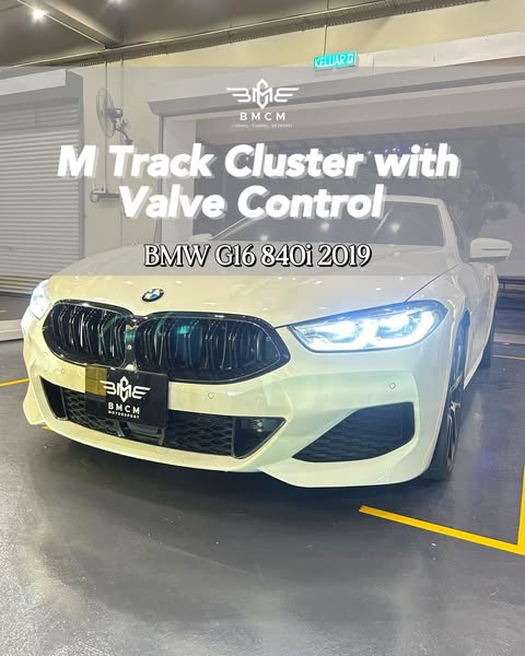 BMW iDrive 7 M Track Cluster (G16)
