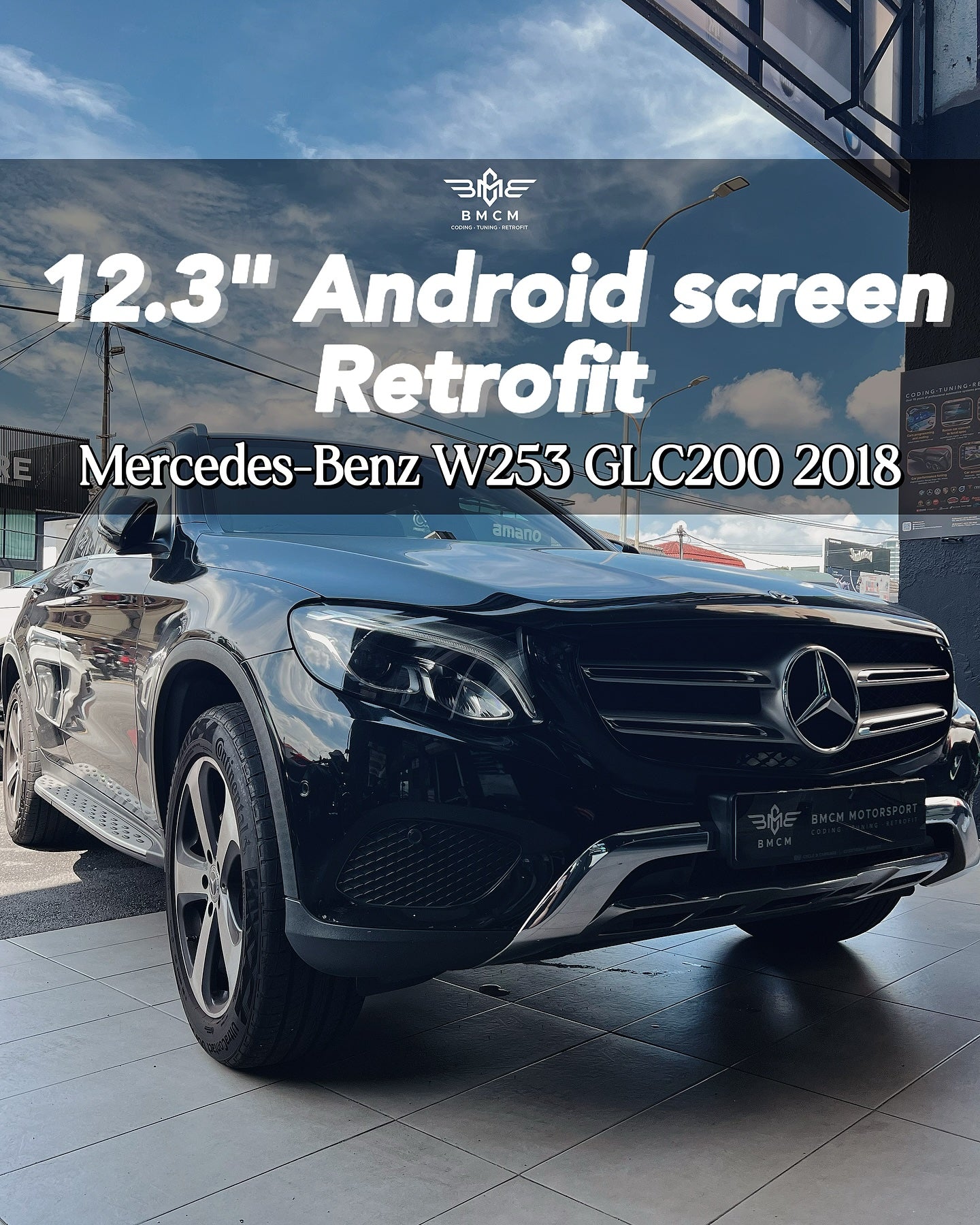 Mercedes-Benz W253 12.3 Android Screen Retrofit