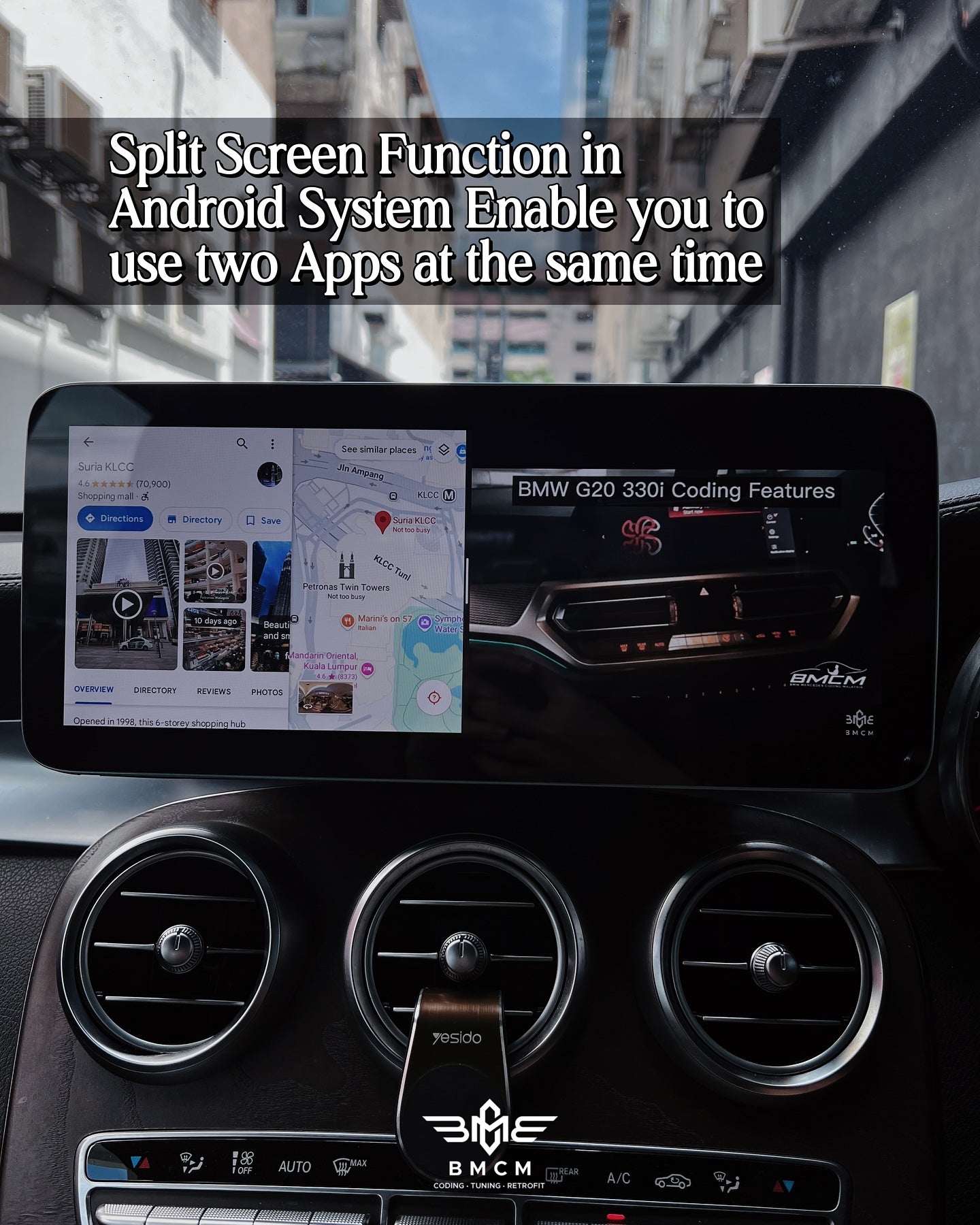 Mercedes-Benz W253 12.3 Android Screen Retrofit