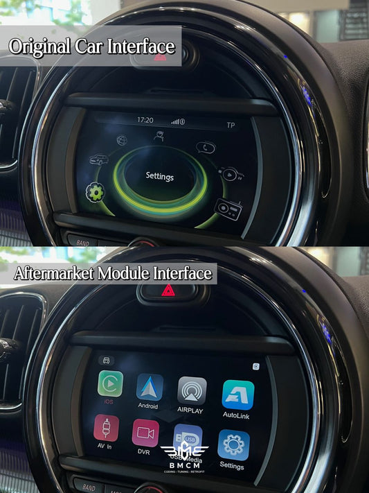 MINI Aftermarket EVO MMI Apple CarPlay/Android Auto Module