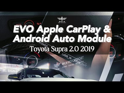 Toyota Supra Aftermarket EVO MMI Apple CarPlay/Android Auto Module